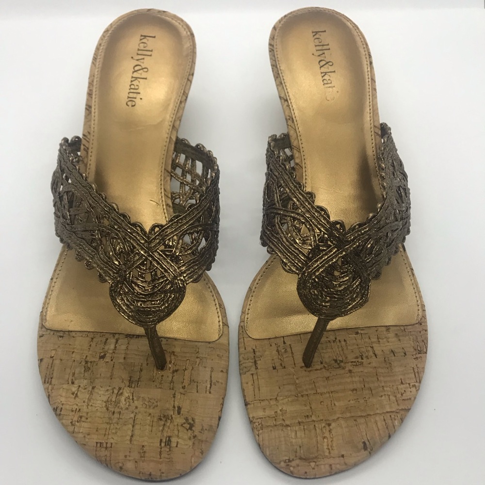 Kelly & Katie wedge heel sandals
